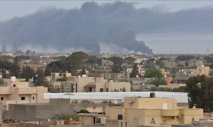 ليبيا.. 57 غارة جوية على قاعدة الوطية في مايو