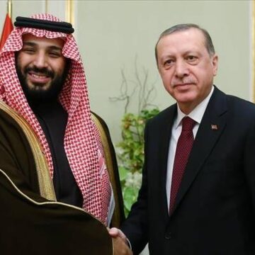 الرئيس التركي وولي عهد السعودية يبحثان العلاقات الثنائية وقضايا إقليمية